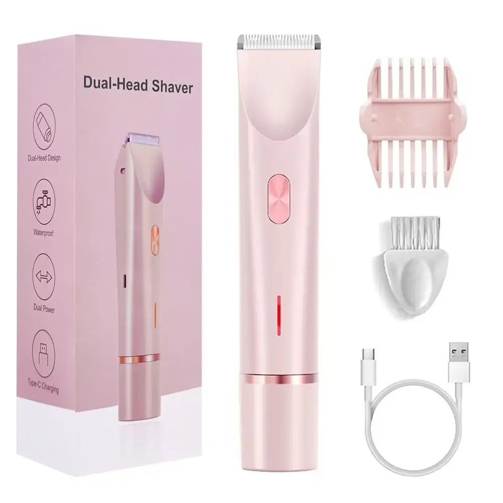 Waterproof Rechargeable Electric Shaver Mini Women