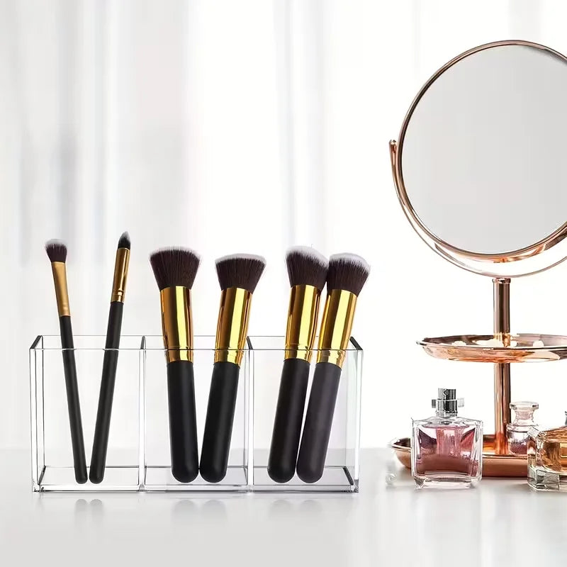Acrylic makeup organizer