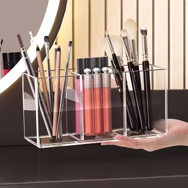 Acrylic makeup organizer