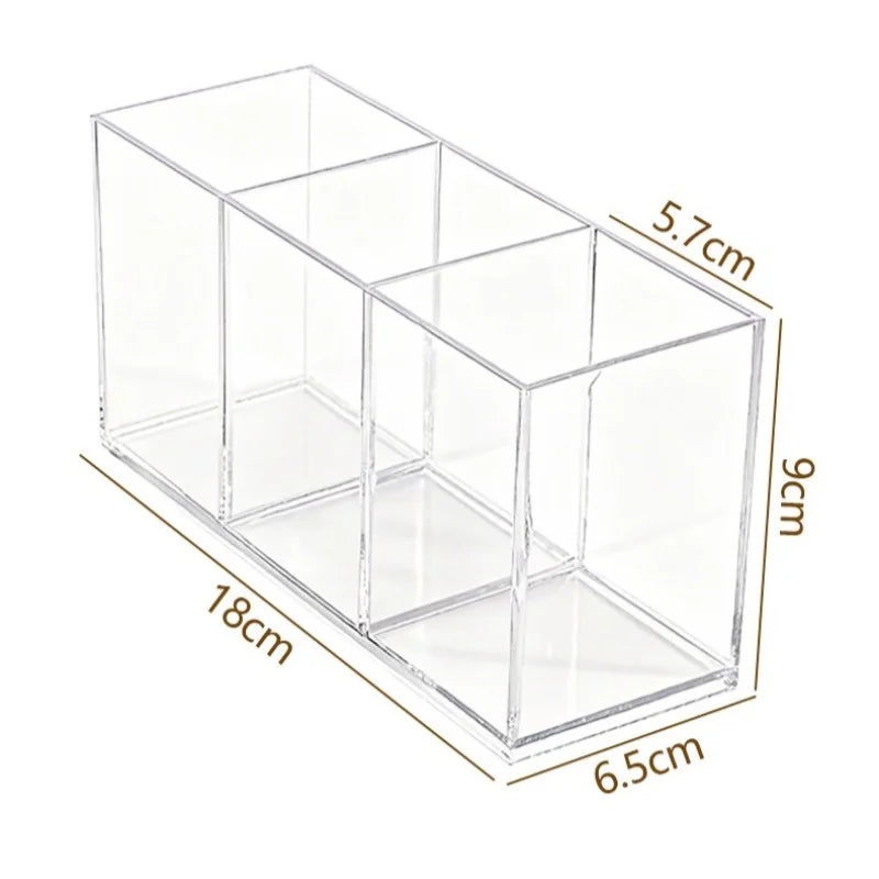 Acrylic makeup organizer