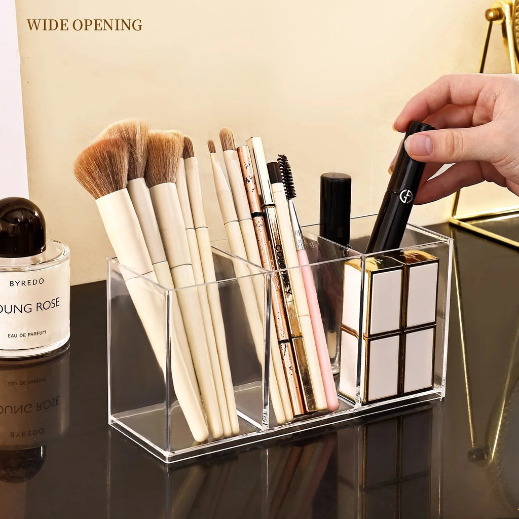 Acrylic makeup organizer