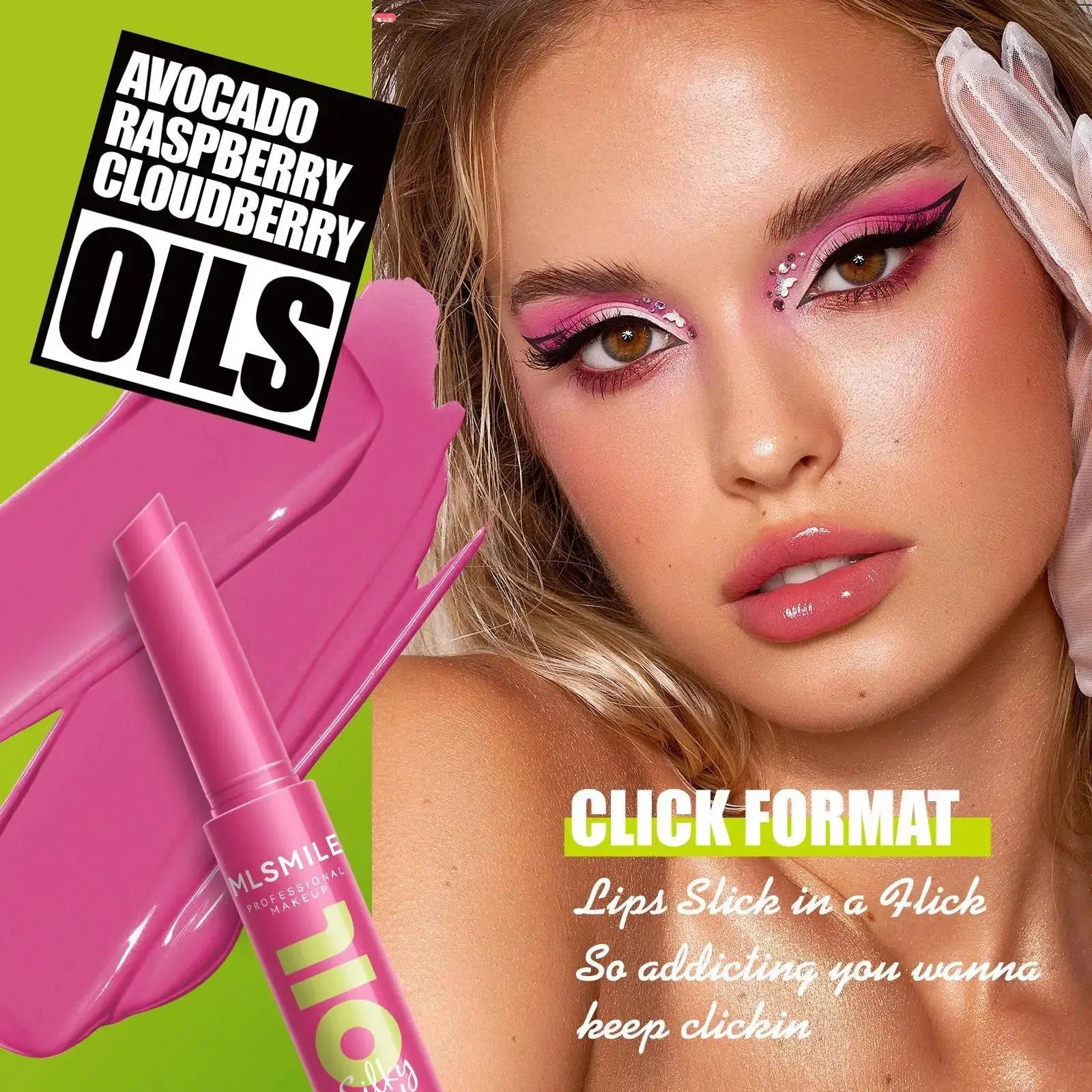 MLSMILE long-lasting lip balm.