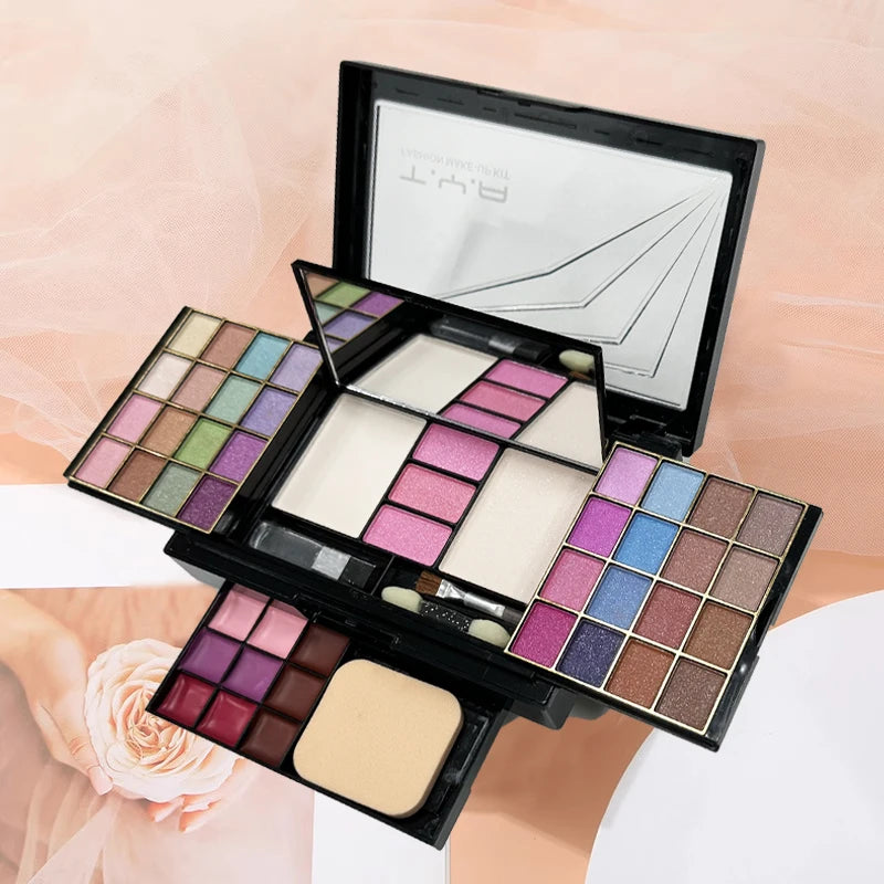 Makeup set with 46 colors