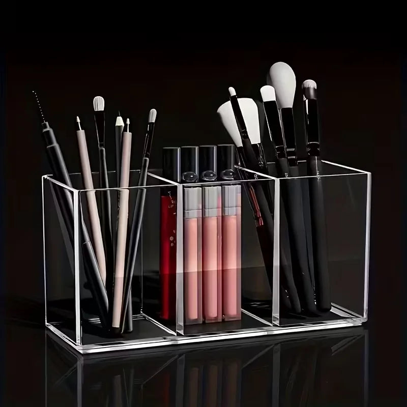 Acrylic makeup organizer