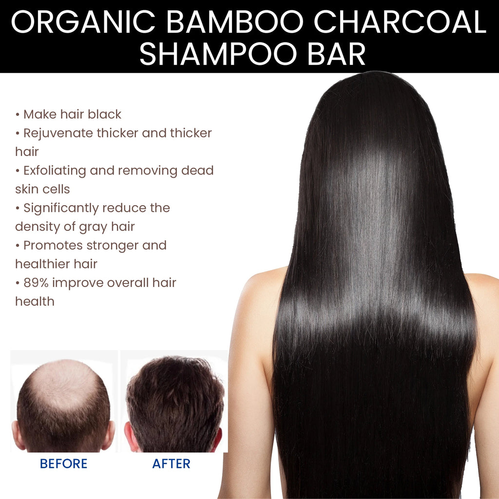 Bamboo Charcoal Bar Shampoo"