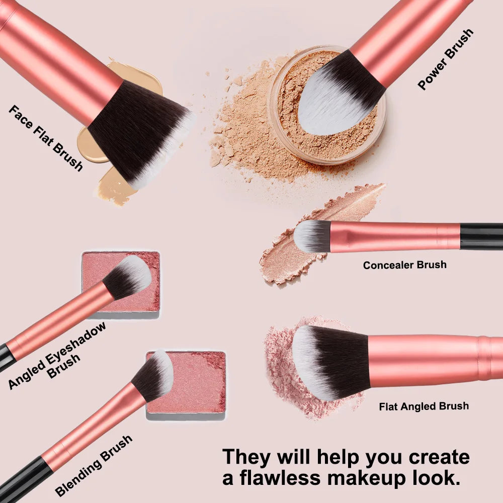 Professional Makeup Brushes Set with 14/16 Pieces